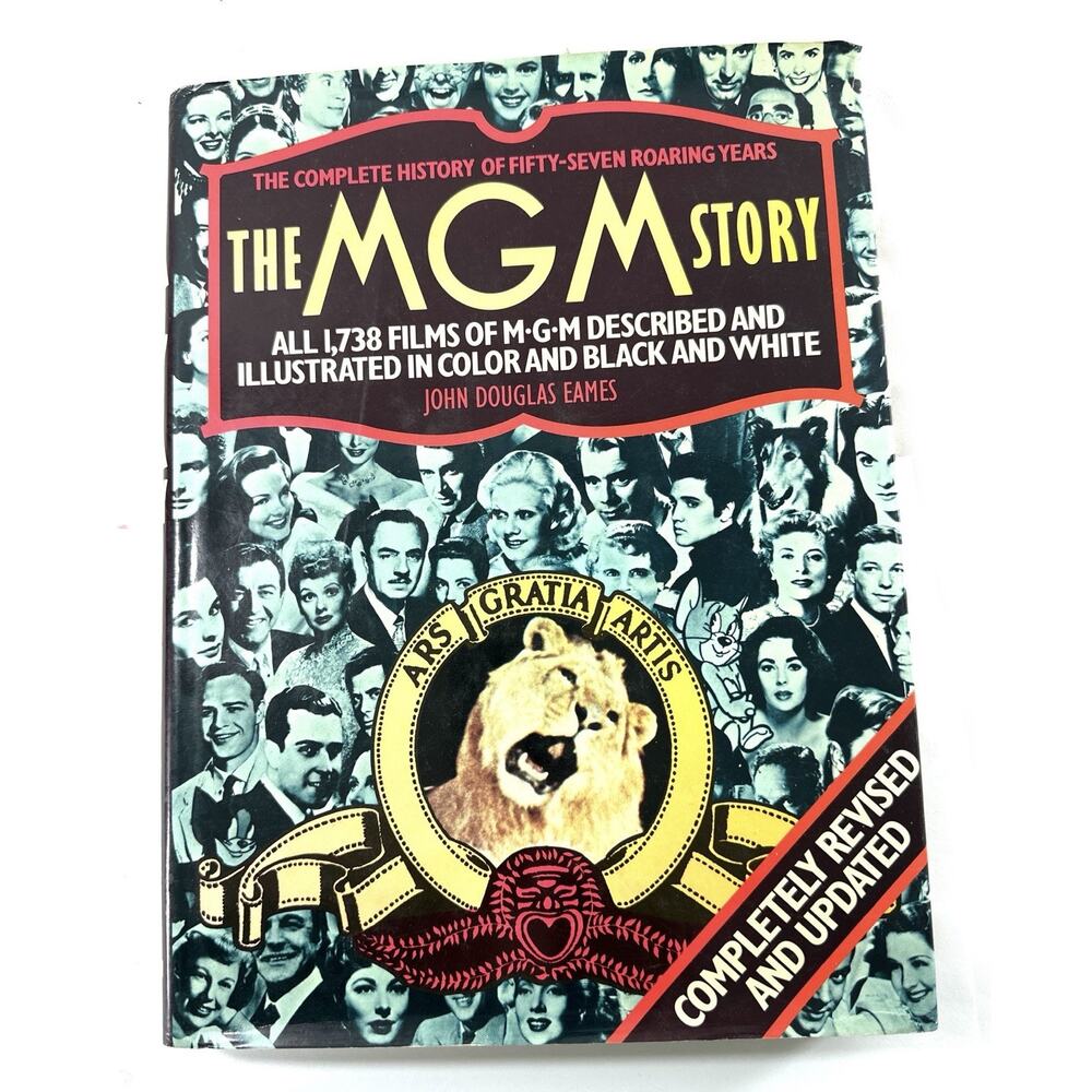 The MGM Story by John Douglas Eames - Hardcover Complete History Of Fifty Years - Picture 3 of 10